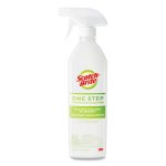 Scotch-brite One Step Disinfectant - Cleaner, 28 oz Spray Btl, EA (MMMSB1STPRTU)