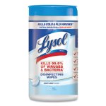 Lysol Disinfecting Wipes, Crisp Linen Scent, 80 Wipes per Canister (RAC89346)