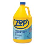 Zep Commercial No-Rinse Floor Disinfectant, 1 gal Bottle (ZPEZUNRS128EA)