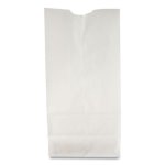 GEN 2# Paper Bag, 30-lb Basis Weight, White, 500 Bags (BAGGW2500)