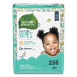 Seventh Generation Free & Clear Baby Wipes Refill, 256 Wipes (SEV34219)