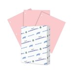 Hammermill Colors Print Paper, 3-Hole, 20 lb, 8.5 x 11, Pink, 500/Ream (HAM102962)