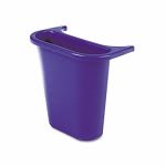 Rubbermaid 4.75 Quart Wastebasket Recycling Side Bin, Blue (RCP 2950-73 BLU)