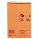 National Brand Standard Steno Book, Gregg Rule, Green, 60 Sheets (RED36646)