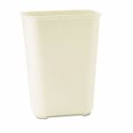 Rubbermaid 2544 Fire Resistant 10 Gallon Waste Can, Beige (RCP 2544 BEI)