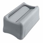 Rubbermaid Swing Lid for Slim Jim Trash Containers, Gray (RCP267360GY)