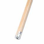 Boardwalk Lie-Flat Screw-In 60" Wood Mop Handle ,1 1/8" dia., Natural (BWK834)