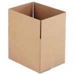 GEN Brown Corrugated Fixed Depth Boxes, 12l x 16w x 12h, 25 Boxes (UFS161212)