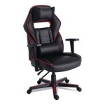 Alera Racing Style Ergonomic Gaming Chair, Black/Red Trim (ALEGM4136)