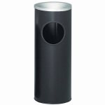 3 Gallon Black Ash 'n Trash Urn, Black, 1/Carton (WITT-3000BK)