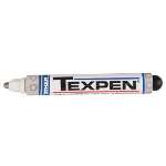 ITW Pro Brands TEXPEN Industrial Steel Ball Tip Paint Marker, White, 3/32 in, Medium - 12 EA (253-16083)