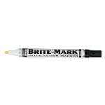 ITW Pro Brands BRITE-MARK Medium Paint Marker, White, Medium, Bullet, Acrylic - 12 EA (253-84003)