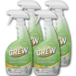 Crew Bathroom Disinfectant Cleaner, Floral Scent, 4 Bottles (DVOCBD540199)