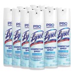 Lysol Disinfectant Spray, Linen Scent, 19 oz, 12 Cans (RAC74828CT)