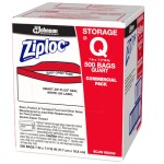 Ziploc Double Zipper 1 Quart Food Storage Bags, 500 Bags (SJN682256)