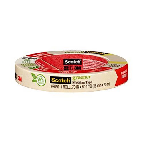 Masking tape Green Scotch 2060-24AP para pintores de superficies rugosas 24  mm x 55 m – OFIMART