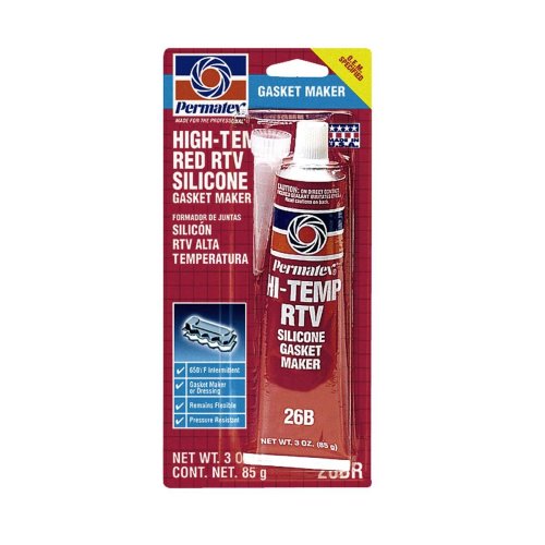 PERMATEX ITW Performance Polymers PX 26BR HITEMP RED RTV 3OZ TB PER-81160