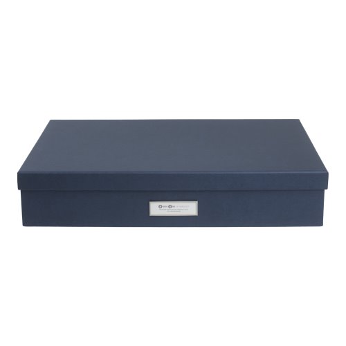 Bigso 934156941 Sverker Document Storage Box Blue