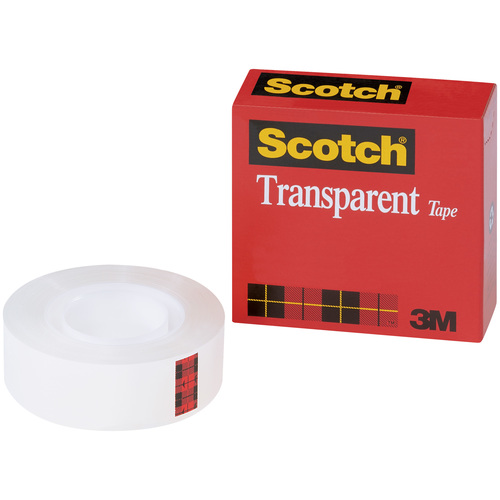Scotch® 600 MultiTask Tape, 2.3 Mil, 1/2 x 36 Yds, Transparent, 12/CA  (T9631600)