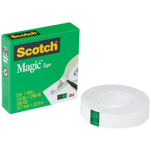 3M 810 SCOTCH MAGIC TAPE 3/4 X36YARDS