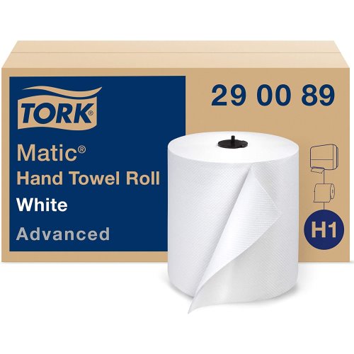 Tork® Recycled Fibers Hand Towell, White, 1/Cs/6 14100489