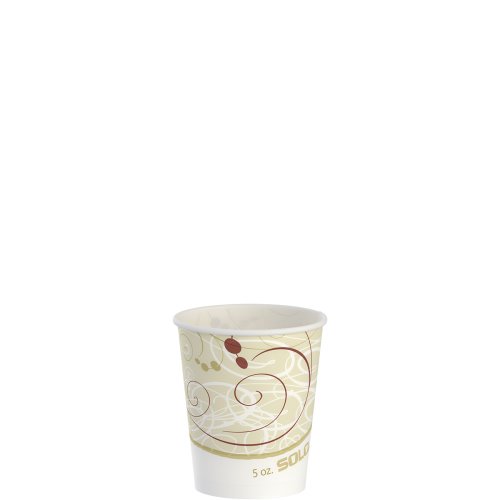 Solo® Wax Treated Paper Cold Cup, Brown 5 oz, 1/CS/3000 18201076