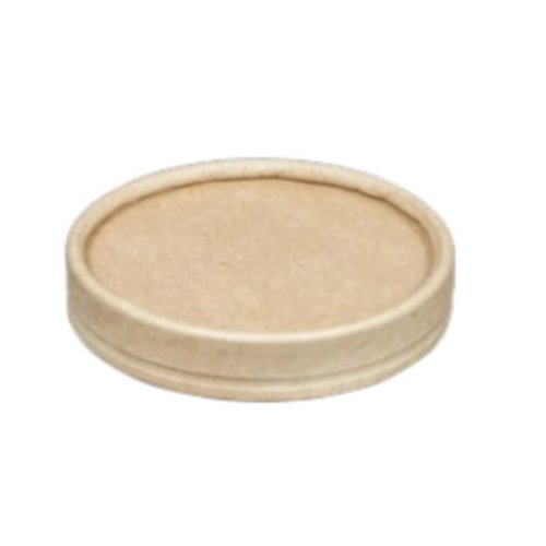 Inno-Pak Lid for 6/8/10/12-oz. and 16T Paper Container, Brown, 1/CS/500 ...