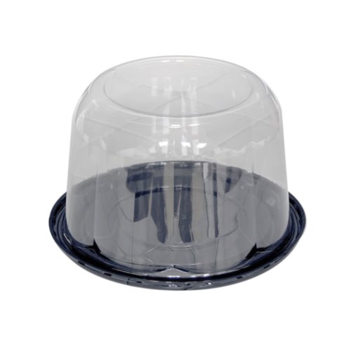 Disposable Plastic Cake Containers with Dome Lid - Pactiv - 50