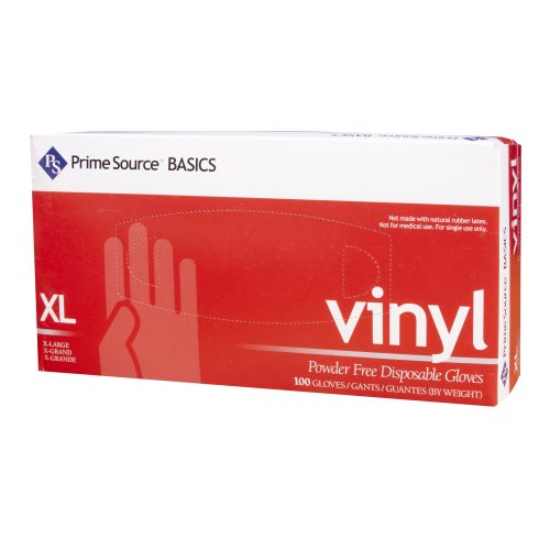 Prime Source Basics Vinyl Glove P/F Xl Clear 75006011