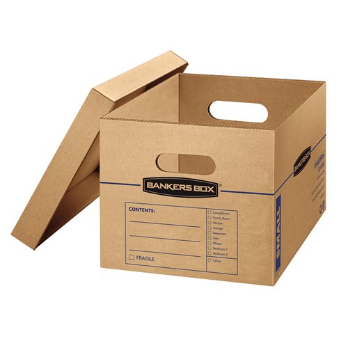 Bankers Box SmoothMove Classic Moving Boxes - Small 20pk