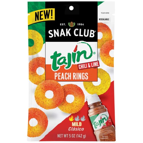 Snak Club Century Snacks Tajin Peach Rings 23006656
