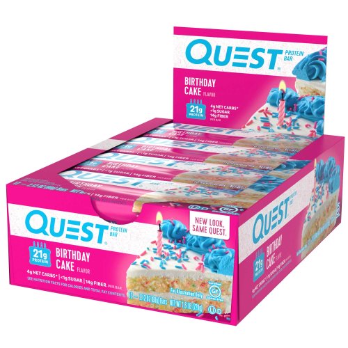 Quest Quest Nutrition Birthday Cake Protein Bar 22979279