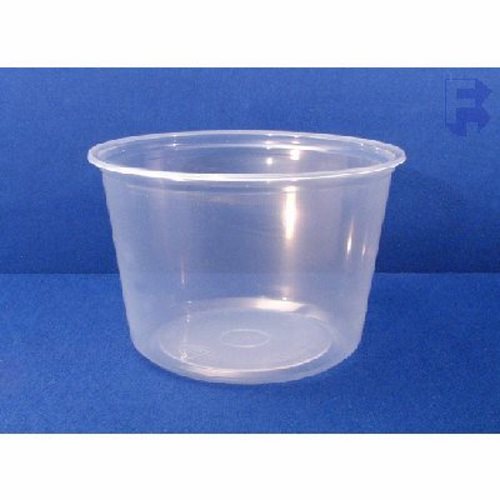 Fabrikal PK16SC Microwavable Deli Containers Clear 16 Oz 500/carton