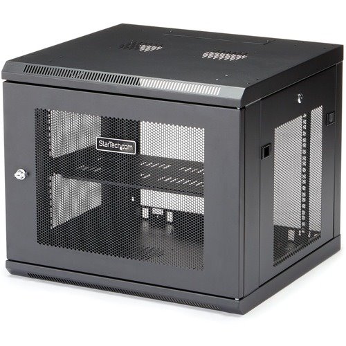 Wall Mount Network Switch Cabinet 9U Server Rack Enclosure 1AX347