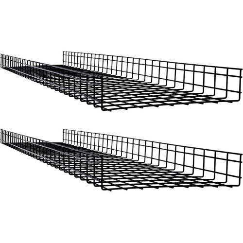 Wire Mesh Cable Tray for CATx, 3000 mm (10 ft), Shallow, 10 Pack