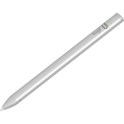 Logitech® Crayon Digital Pencil For Ipad Ipads With Usb-C Ports Silver ...