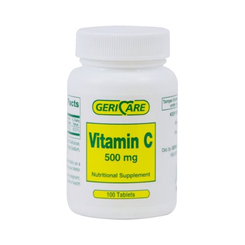 Geri-Care Ascorbic Acid Vitamin C Supplement, 1/Bottle (555702_BT)
