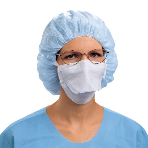 O&M Halyard Inc Halyard Duckbill Surgical Mask, Blue 440481_BX