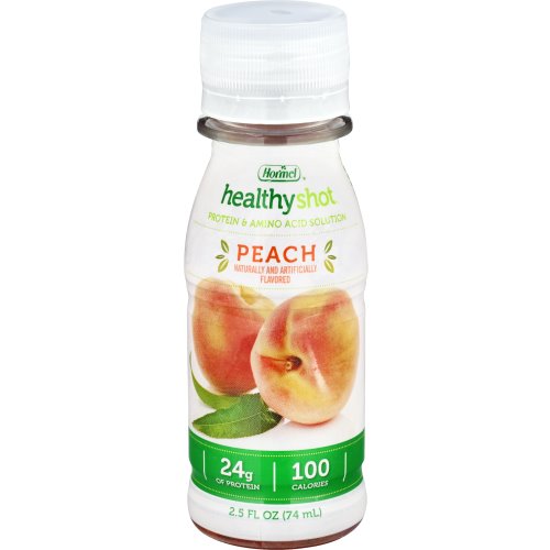 Healthy Shot Peach Oral Protein Supplement, 2½-oz. Bottle, 1 Each (730791_EA)