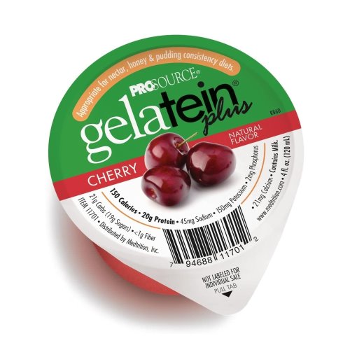 Gelatein Plus Cherry Oral Supplement, 4-oz. Cup, 1 Each (1010081_EA)