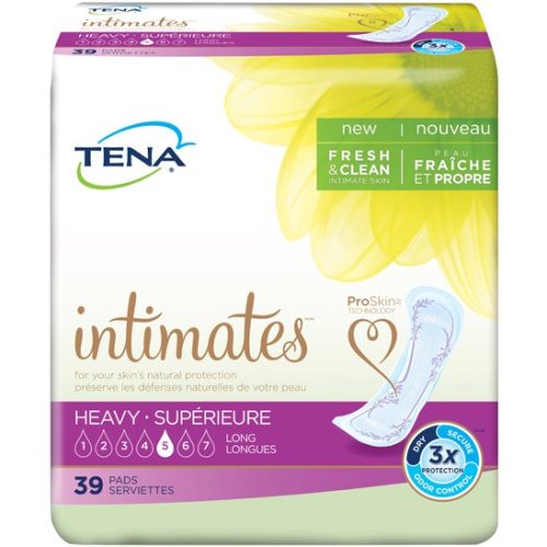 TENA® Intimates™ Heavy Long Bladder Control Pad, 117/CS, 1009254_CS