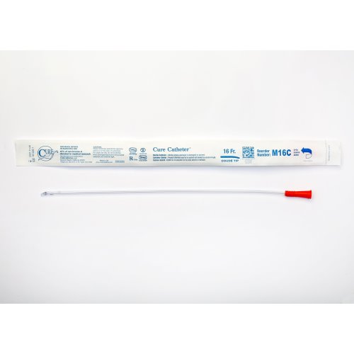 Cure® Urethral Catheter, 16 Fr., Male, Coude 796709_EA