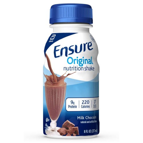 Ensure® Original Shake Oral Supplement, Milk Choc, 8 oz Btl, 6/PK, 6/Pack (649270_PK)