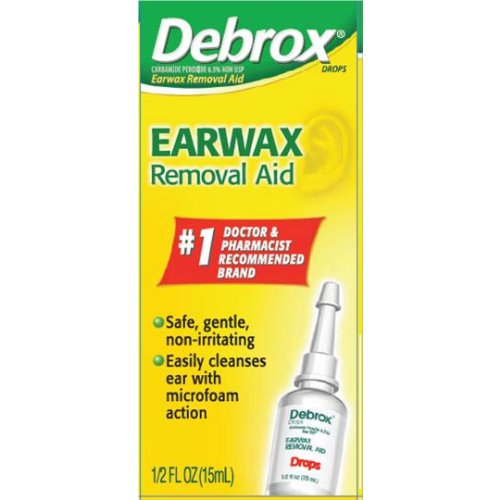 Debrox Ear Wax Remover 0.5 oz. Dropper Bottle