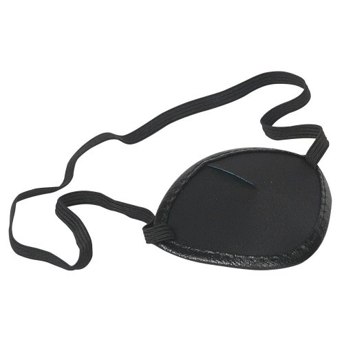 Eye Patch, Fabric, Black, One Size Fits Most, 6/PK, 709455_PK