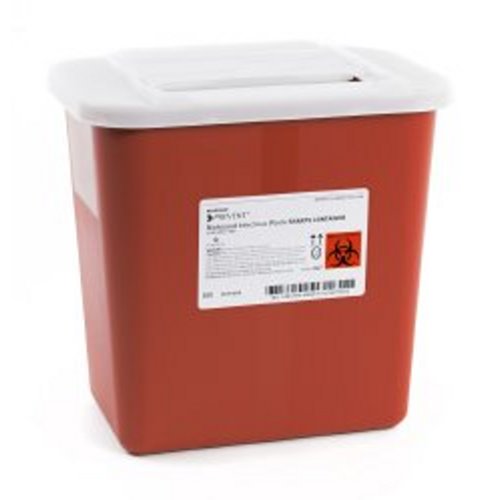 McKesson Prevent® Sharps Container, Polypropylene, 1/EA, 855063_EA