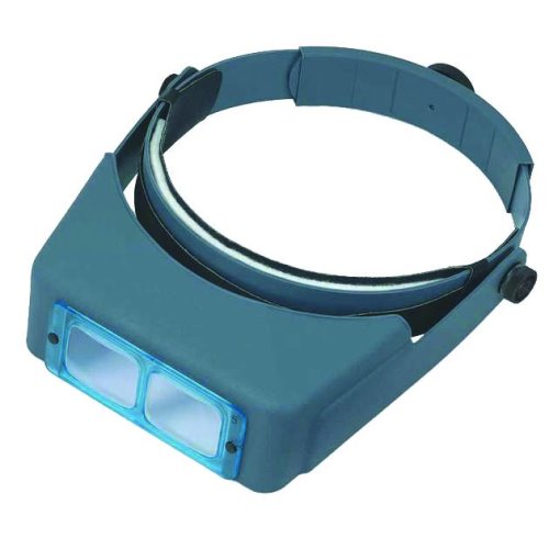 Headband Binocular Magnifier Optivisor Helmet, Soldering Binoculars