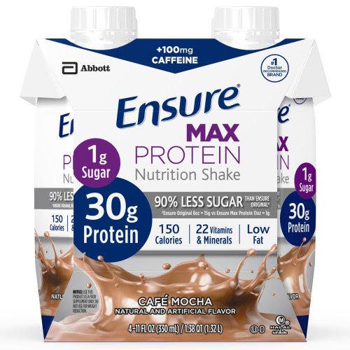 Ensure® Max Protein Café Mocha Oral Supplement, 11-oz. Carton 1102611_CS