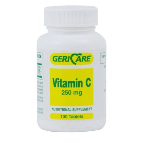 McKesson® 831-01-GCP, Geri-Care Vitamin C Supplement, 100/BT (634158_BT)