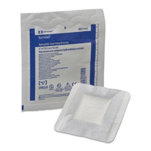 Kendall™ Foam Plus Foam Dressing, Hydrophilic Foam, 10/BX, 548586_BX